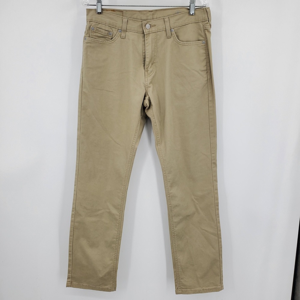 Levis 541 Athletic Taper Pants Mens 32x30 Khaki Tan All Seasons Tech Gorpcore